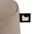 B Pouffe Brushed Suede